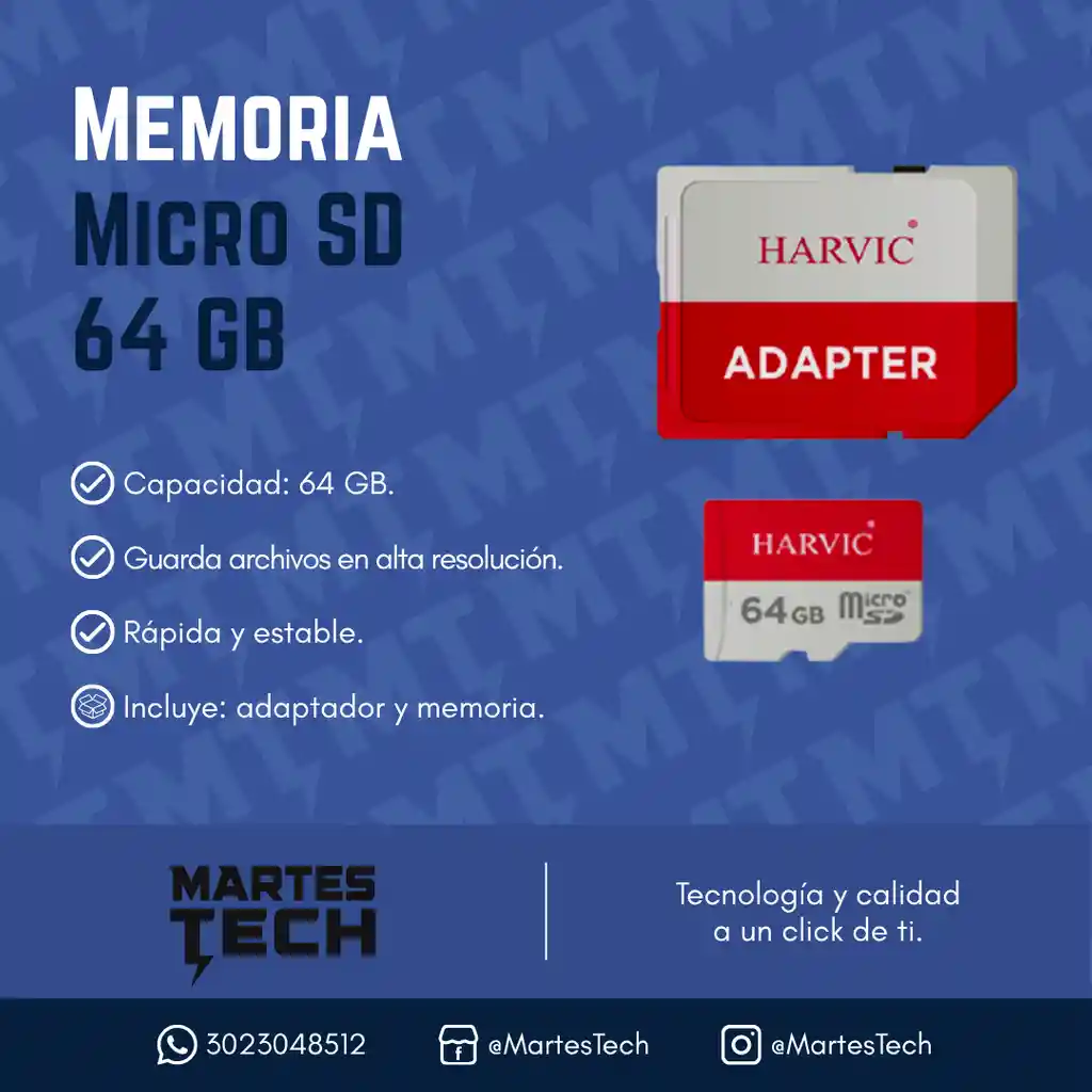 Memoria Micro Sd 64gb