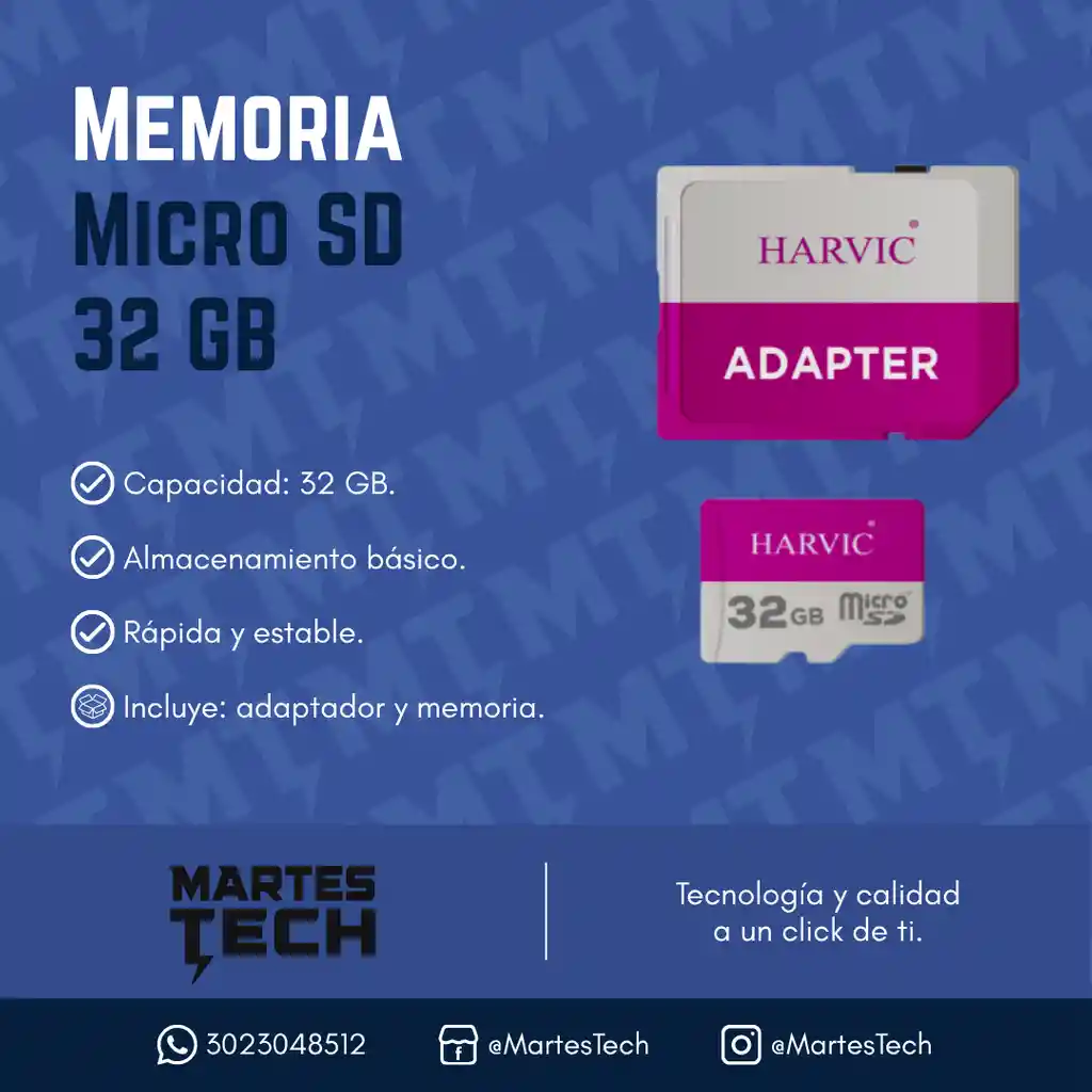 Memoria Micro Sd 32gb