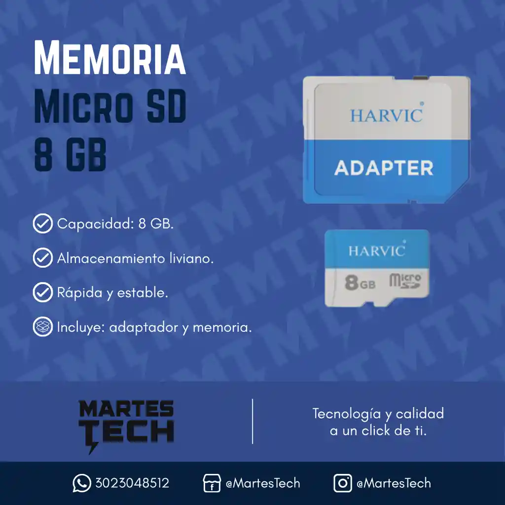 Memoria Micro Sd 8gb