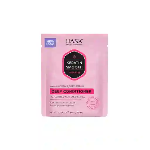 Sachet Acondicionador Hask Keratin Protein Smooth 50gr