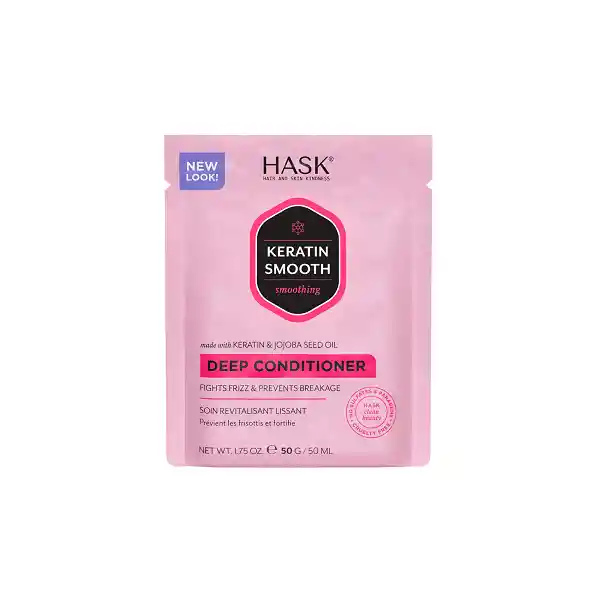 Sachet Acondicionador Hask Keratin Protein Smooth 50gr