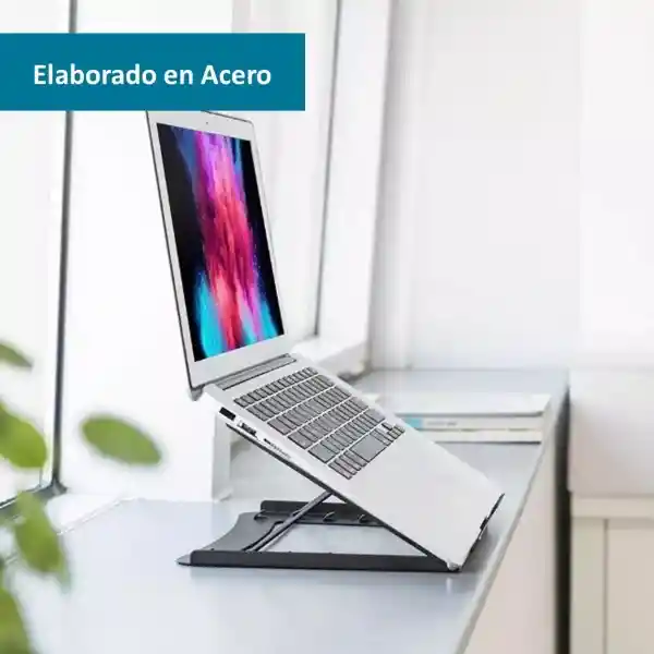 Soporte Para Portátil Metálico Sencillo