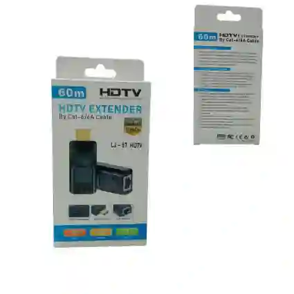 Adaptador Extensor Hdmi Lj-57 – Video 1080p Estable Y Sin Pérdidas