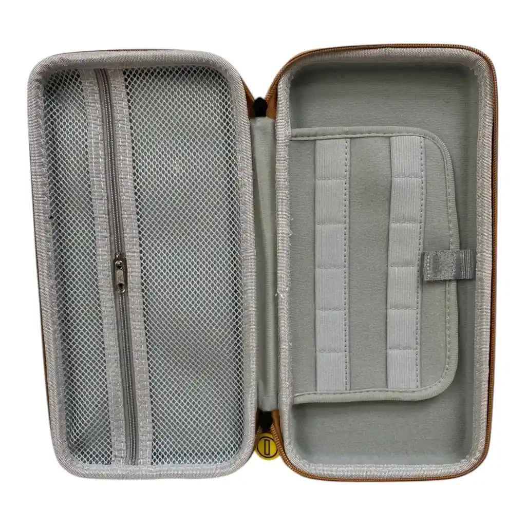 Estuche De Viaje Rígido Signo Bloques Compatible Con Switch 2