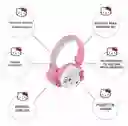 Audifonos Diedema Hello Kitty, Bluetooth, Micro Sd, Fm Rosa
