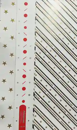 Papel Regalo Tonos Blancos X 2 Und