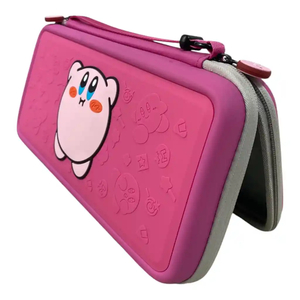 Estuche De Viaje Rígido Kirby Compatible Con Switch 2