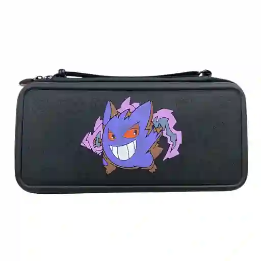 Estuche De Viaje Rígido Gengar Morado Compatible Con Switch 2
