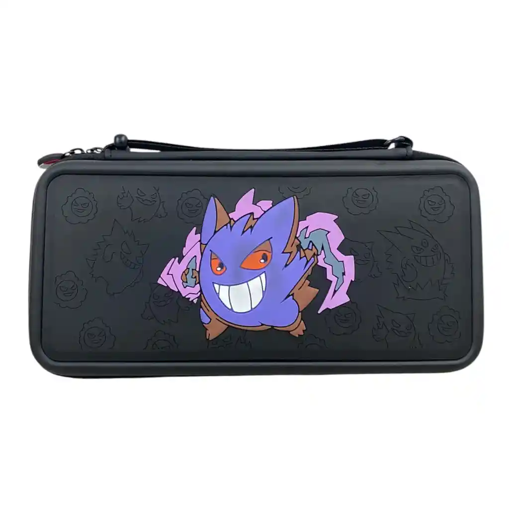 Estuche De Viaje Rígido Gengar Morado Compatible Con Switch 2
