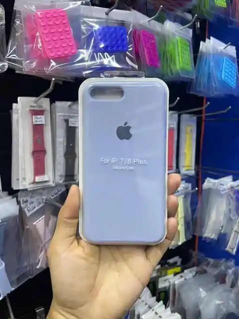 Iphone 8 Plus | Color Azul Celeste | Silicone Case | Rigido | Carcasa Protectora | Antihumedad