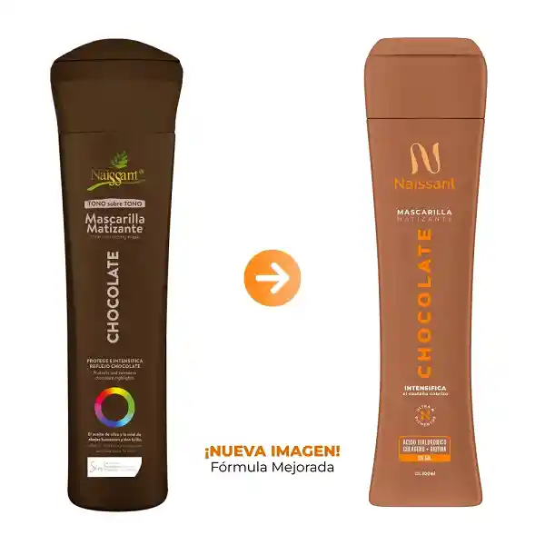 Mascarilla Tono Sobre Tono Chocolate 300 Ml