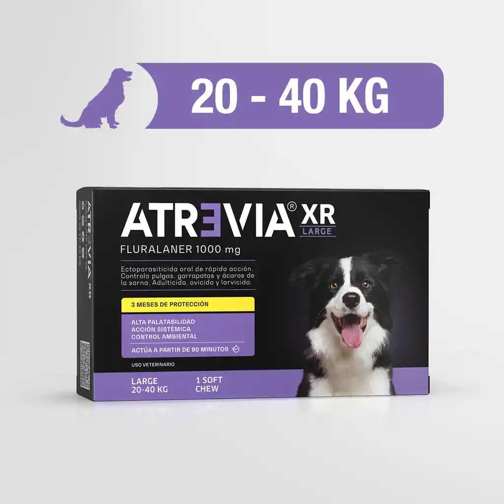 Atrevia Xr Large (20-40 Kg) * 1 Tab