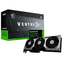 Tarjeta De Vídeo Msi Ventus 3x Oc Rtx 5070 Gddr7 12gb