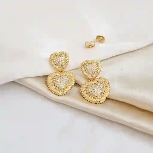 Topos Dos Corazones Brillantes