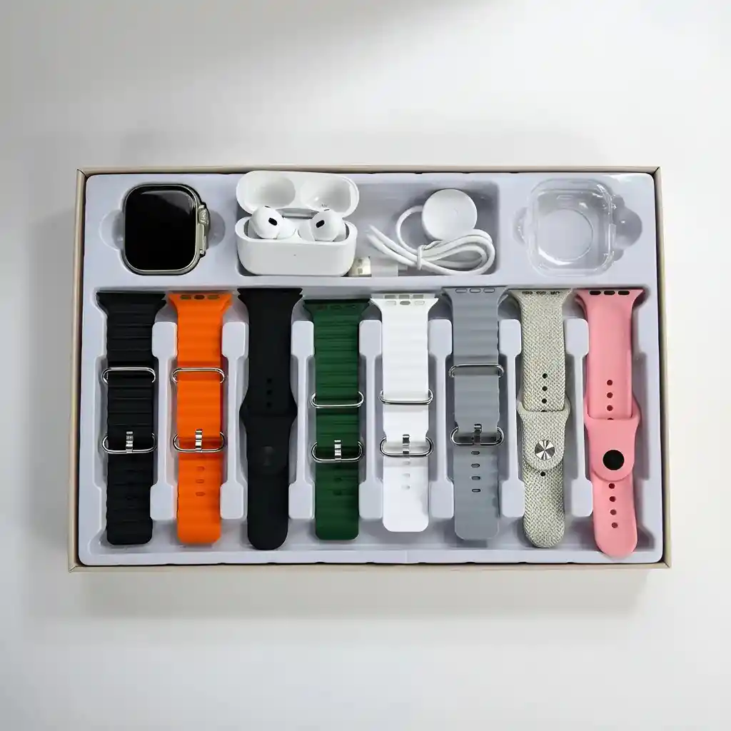 Combo Smartwatch Ultra 19 8 + 1