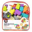 Juego Bloques Construcción Suaves Grandes 60 Piezas Niños
