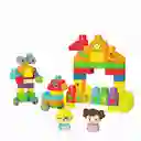 Juego Bloques Escuela Grandes Y Figuras 38 Piezas Niños