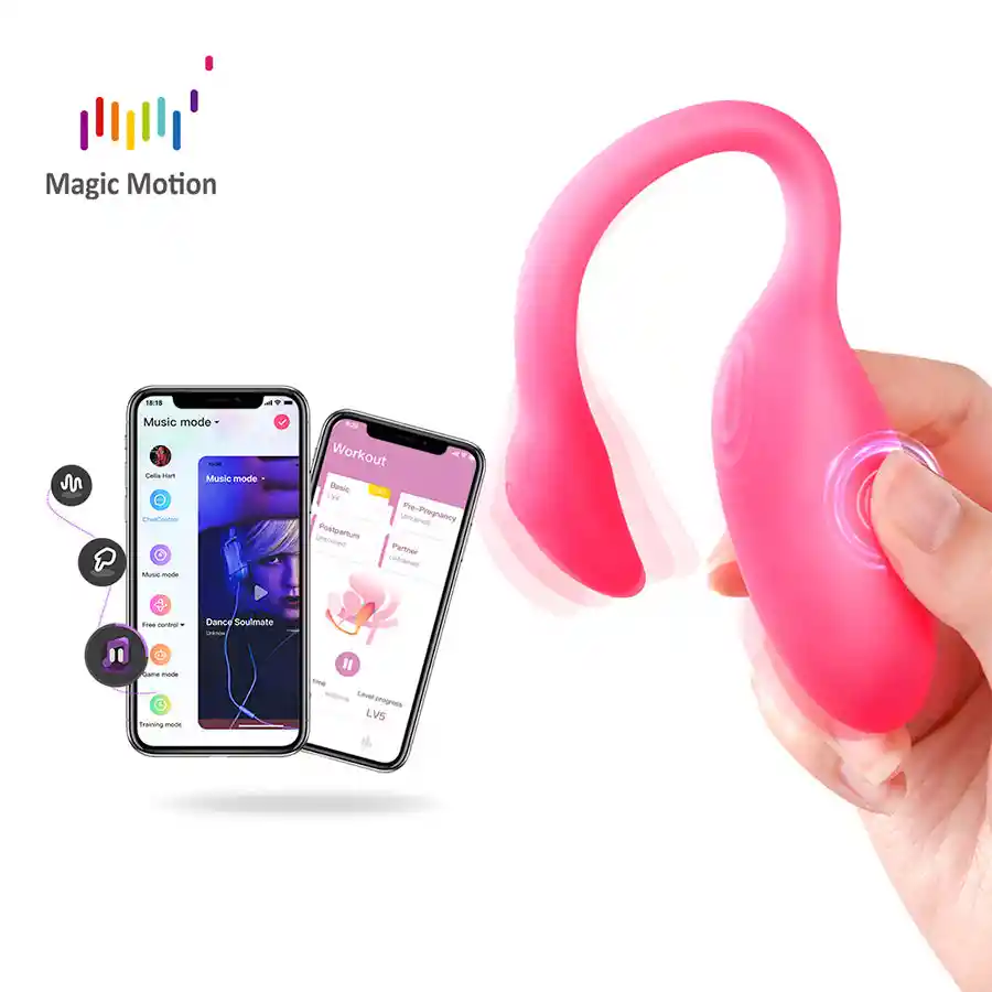 Vibrador Magic Flamingo Max Pink Controlado Por App
