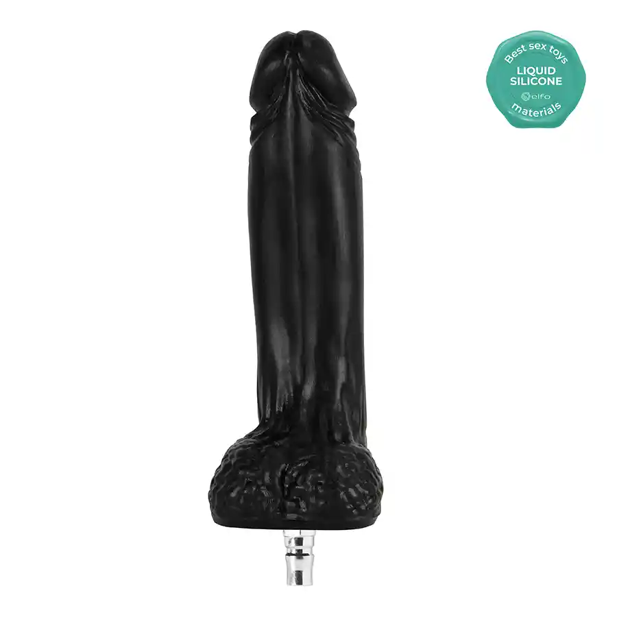 Dildo Rafael Black Compatible Con Lovense