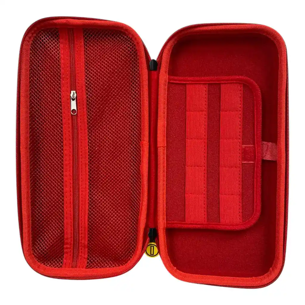 Estuche De Viaje Rígido Mario Vestido Compatible Con Switch 2