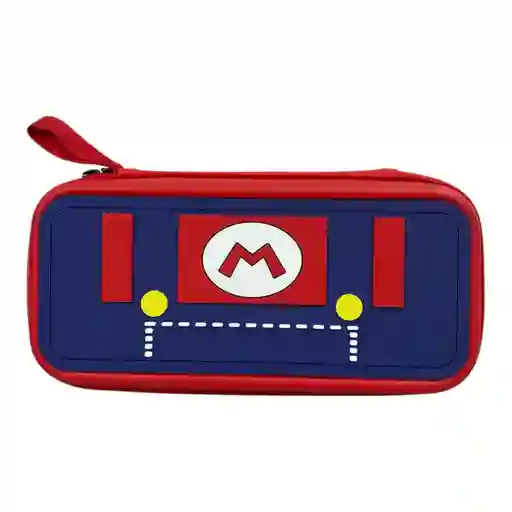 Estuche De Viaje Rígido Mario Vestido Compatible Con Switch 2