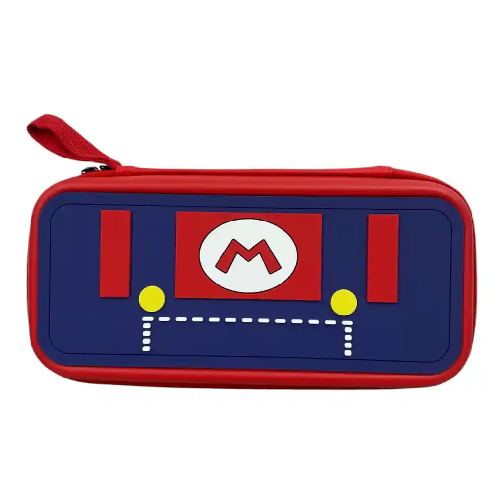 Estuche De Viaje Rígido Mario Vestido Compatible Con Switch 2