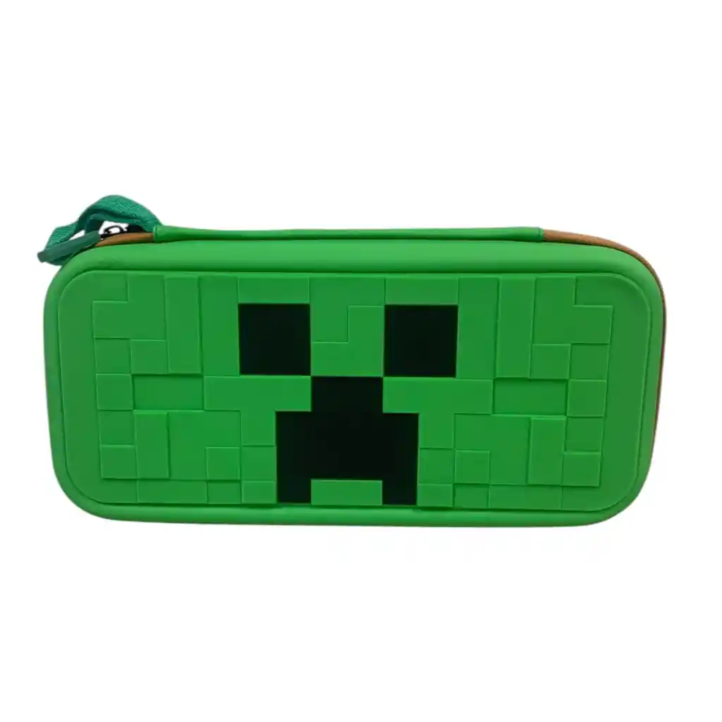 Estuche De Viaje Rígido Minecraft Compatible Con Switch 2