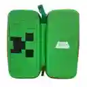 Estuche De Viaje Rígido Minecraft Compatible Con Switch 2