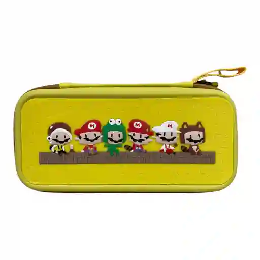 Estuche De Viaje Rígido Mario Versiones Compatible Con Switch 2