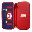 Estuche Rígido De Diseño Mario Vestido + Vidrio Compatible Con Switch 2