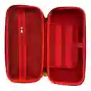 Estuche Rígido De Diseño Mario Vestido + Vidrio Compatible Con Switch 2