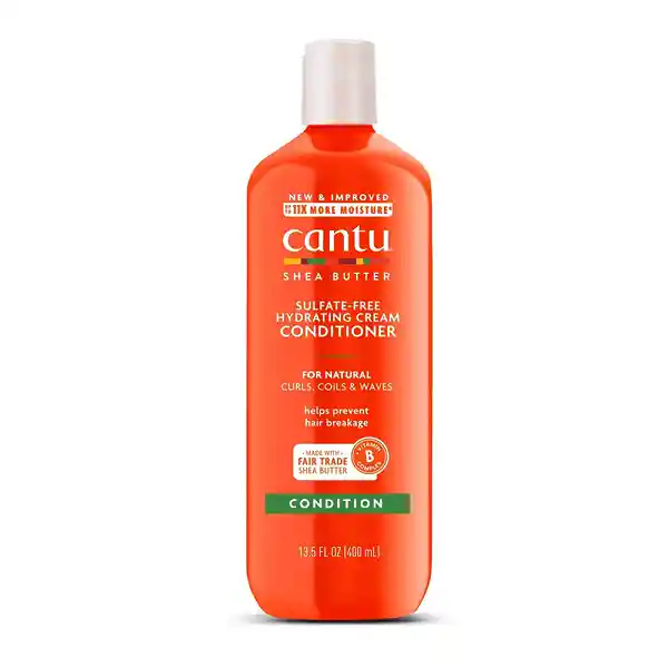 Acondicionador Hidratante En Crema Cantu Natural Hair Manteca De Karité 400ml
