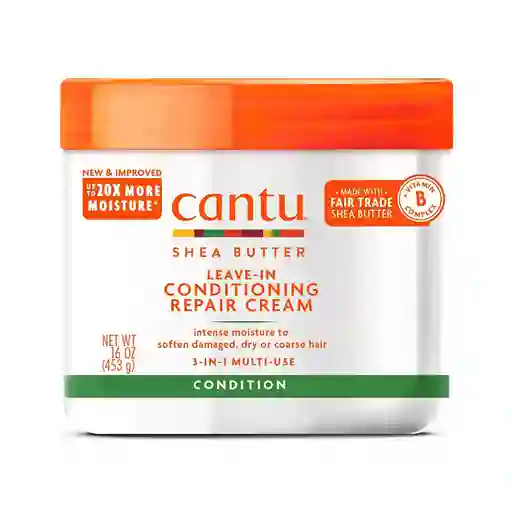 Leaving In Acondicionador Reparador Cantu Classics Shea Butter 453gr