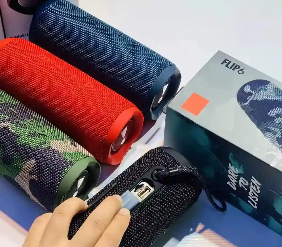 Altavoz Parlante Bluetooth Inalámbrico Portátil Flip 6