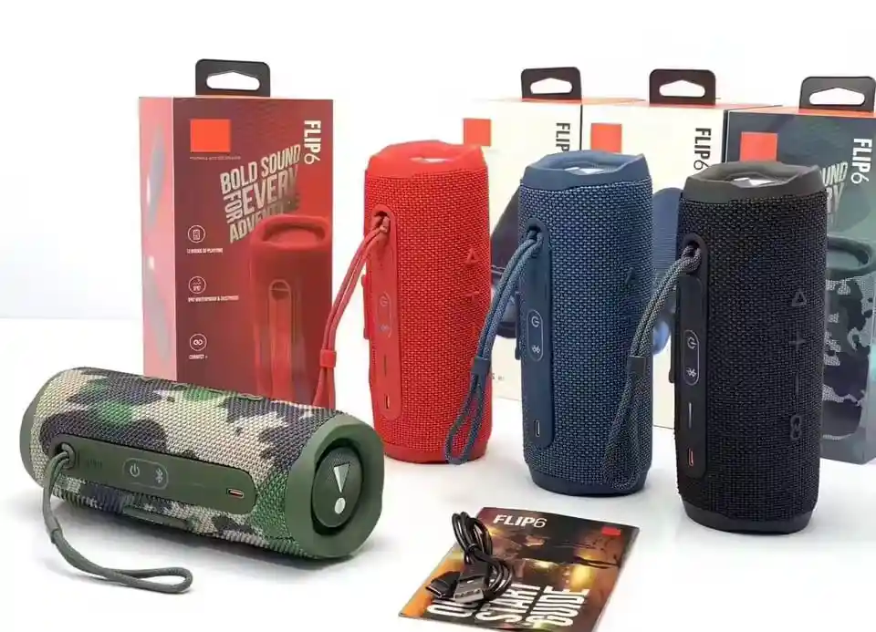 Altavoz Parlante Bluetooth Inalámbrico Portátil Flip 6