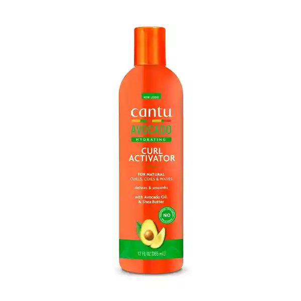 Crema Hidratante Cantu Activadora De Rizos Avocado 355ml