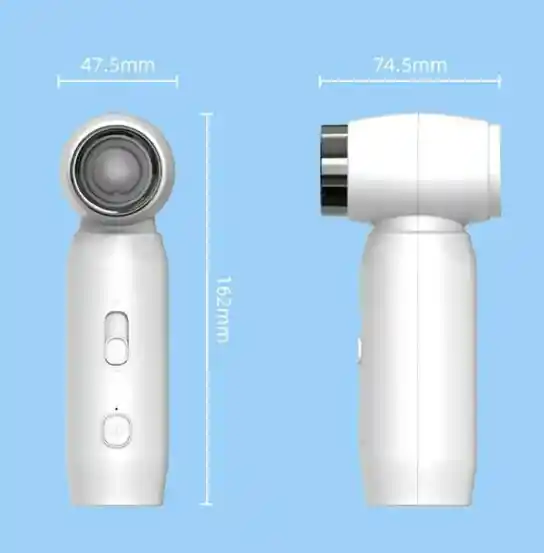 Mini Secador De Pelo Portátil Con Ventilador De Mano