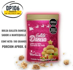 Bolsa De Galleta Danesa Sabor A Mantequilla