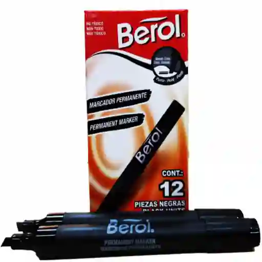 Marca Permanente Negro Berol