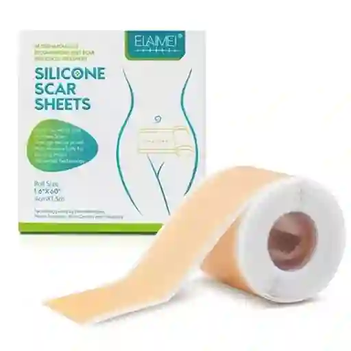 Cinta De Silicona Para Quitar Cicatrices Parche Color Nude