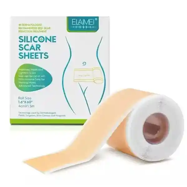 Cinta De Silicona Para Quitar Cicatrices Parche Color Nude