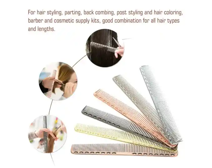 Peine De Aluminio Para Peluquería