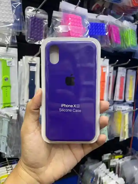 Iphone Xr | Color Purpura | Silicone Case | Rigido | Carcasa Protectora | Antihumedad