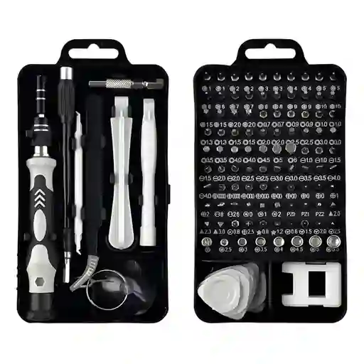 Kit Repara De 115 Puntas De Precisión Destornillador