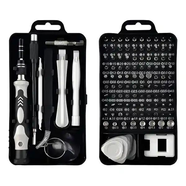 Kit Repara De 115 Puntas De Precisión Destornillador