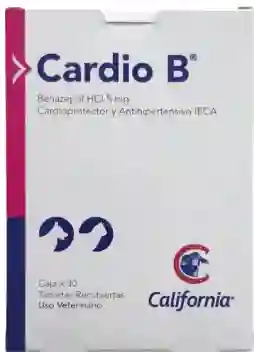 Cardio B Benazepril Hci 5ms Bliter X 10pastilla