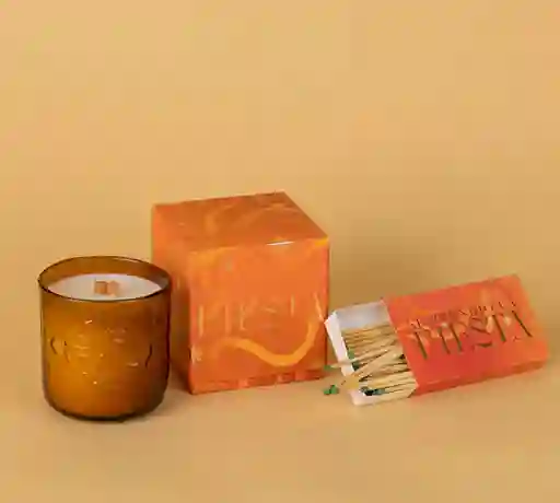 Set Fiesta: Vela + Match Box