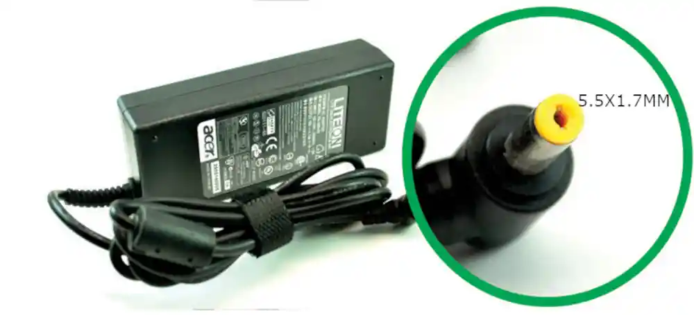Cargador Acer 19v 4.74a (90w) – Conector 5.5 × 1.7 Mm