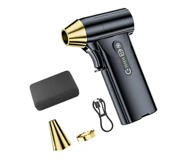 Mini Soplador Ventilador De Mano Eléctrico Potente Barberia