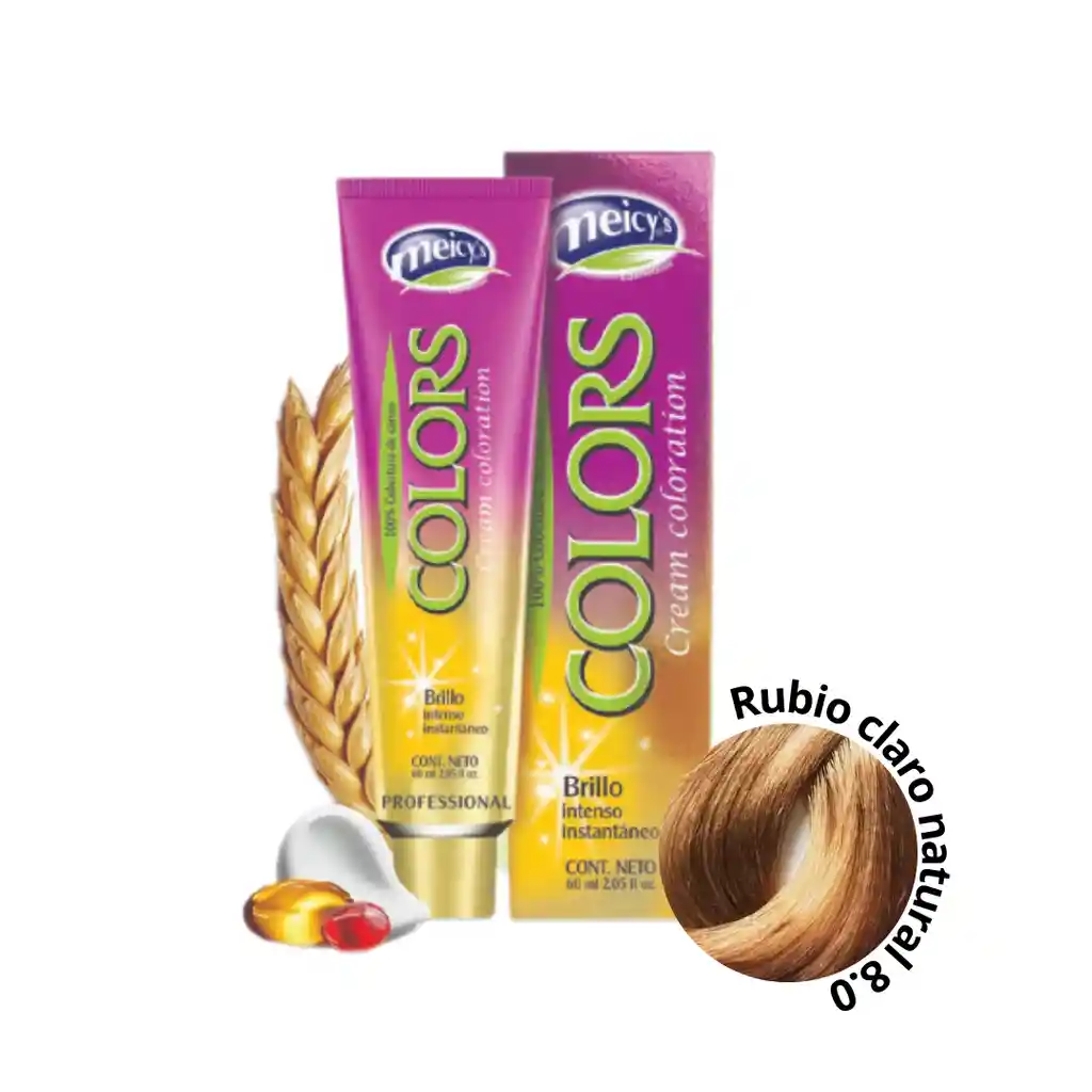 Colors Rubio Claro Natural 8.0